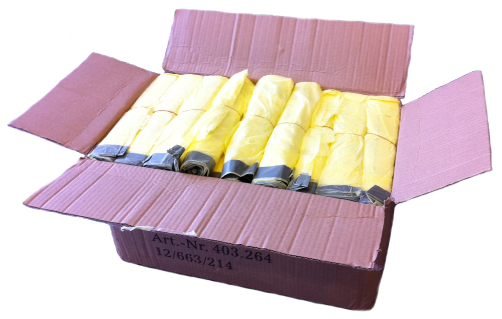 Gelbe Säcke bestellen auf abfallscout.de